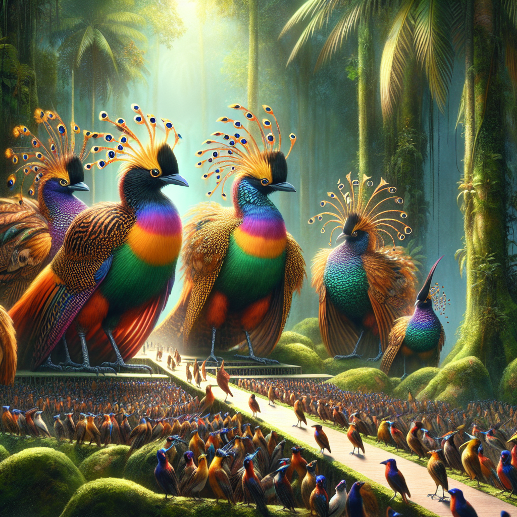 The tragopans are known for their vibrant plumage and elaborate courtship displays.