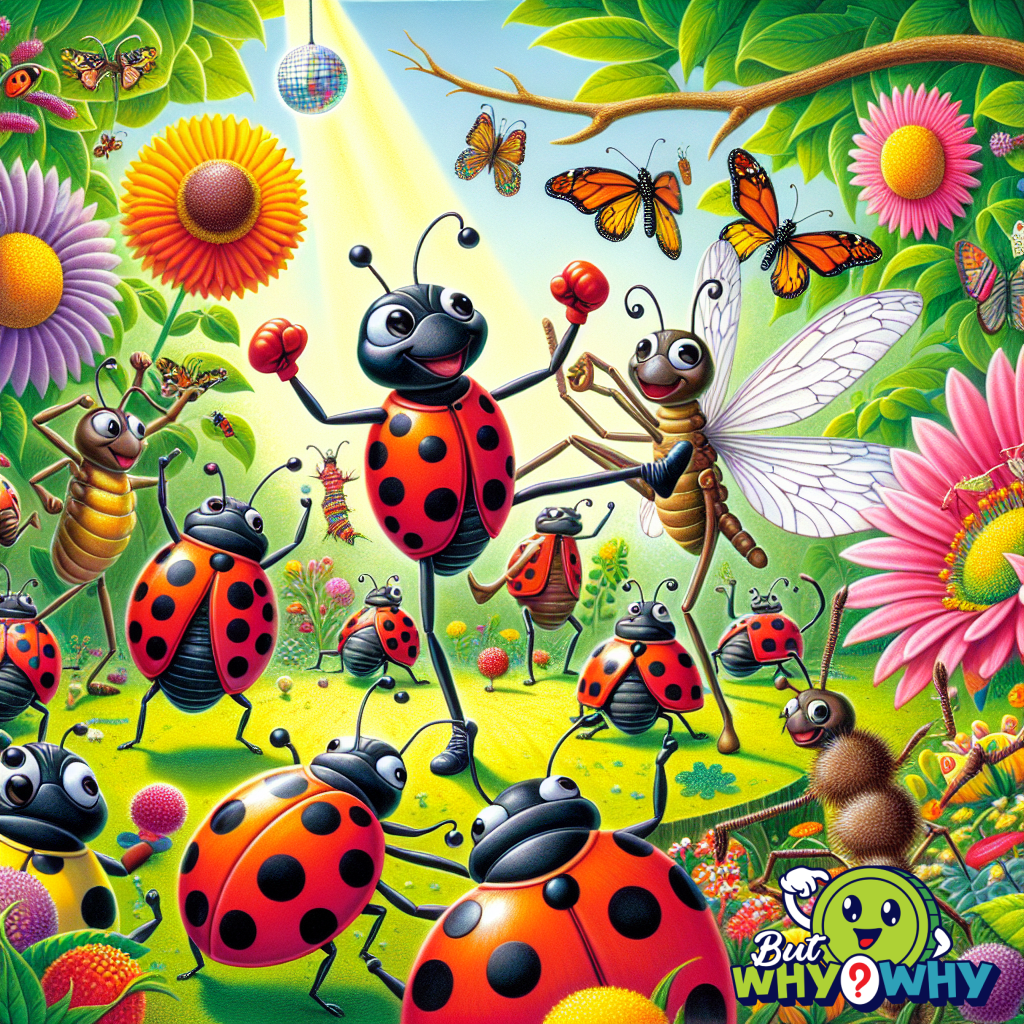 Ladybugs are beneficial insects.