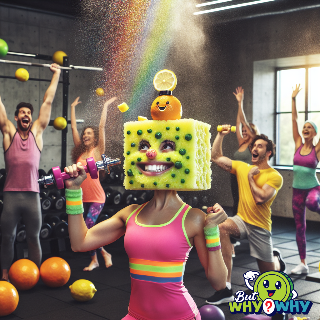 A headband can absorb sweat.