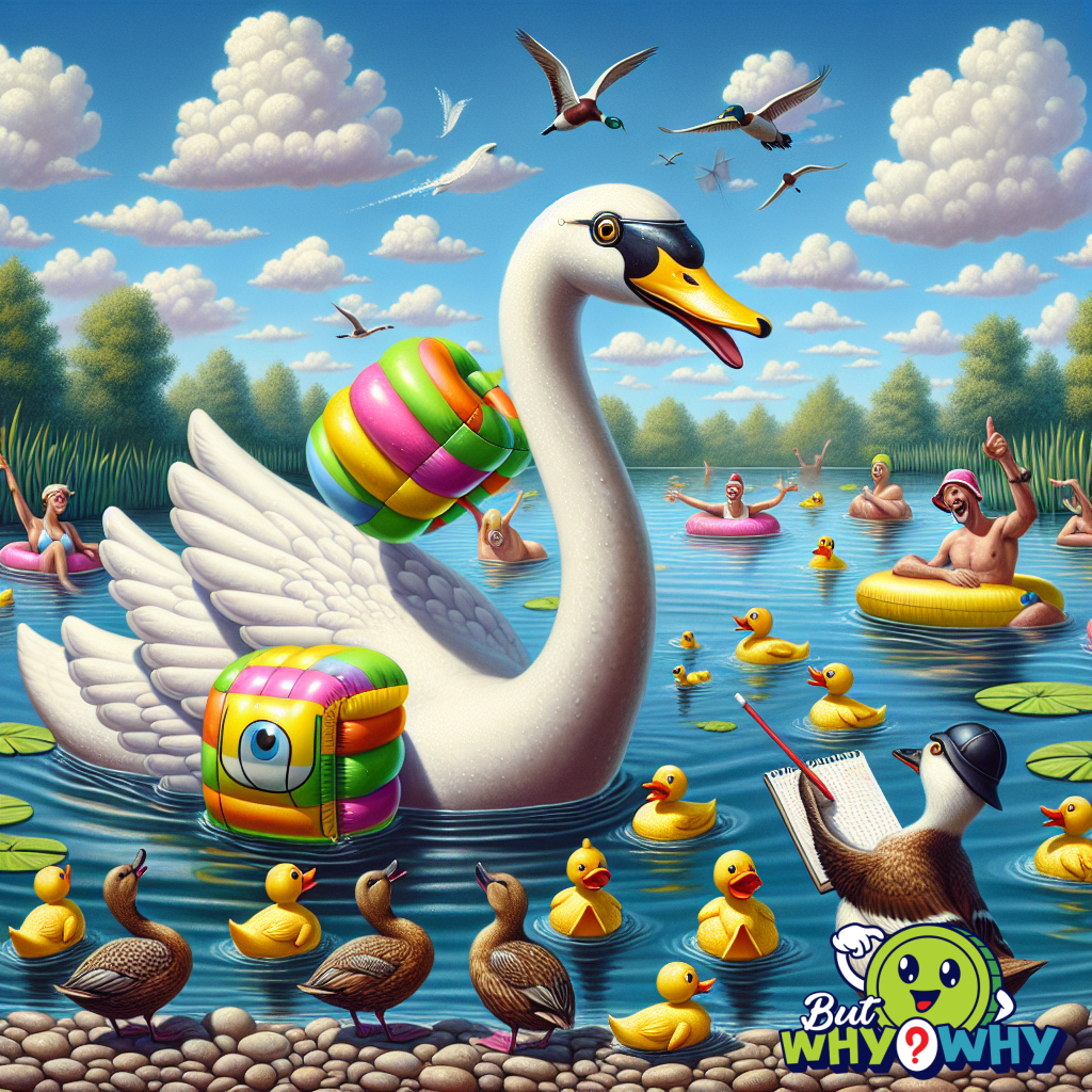 A swan is a waterbird.