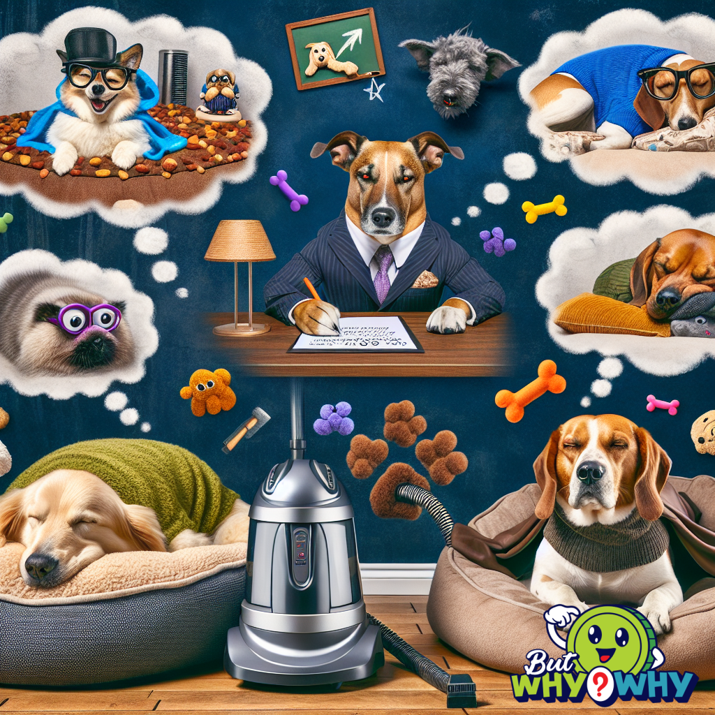 Dogs often mumble in their sleep.