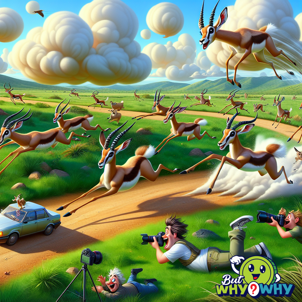 An antelope can run very fast.