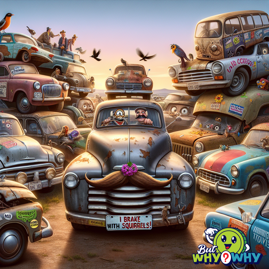 Junkyards recycle old cars.